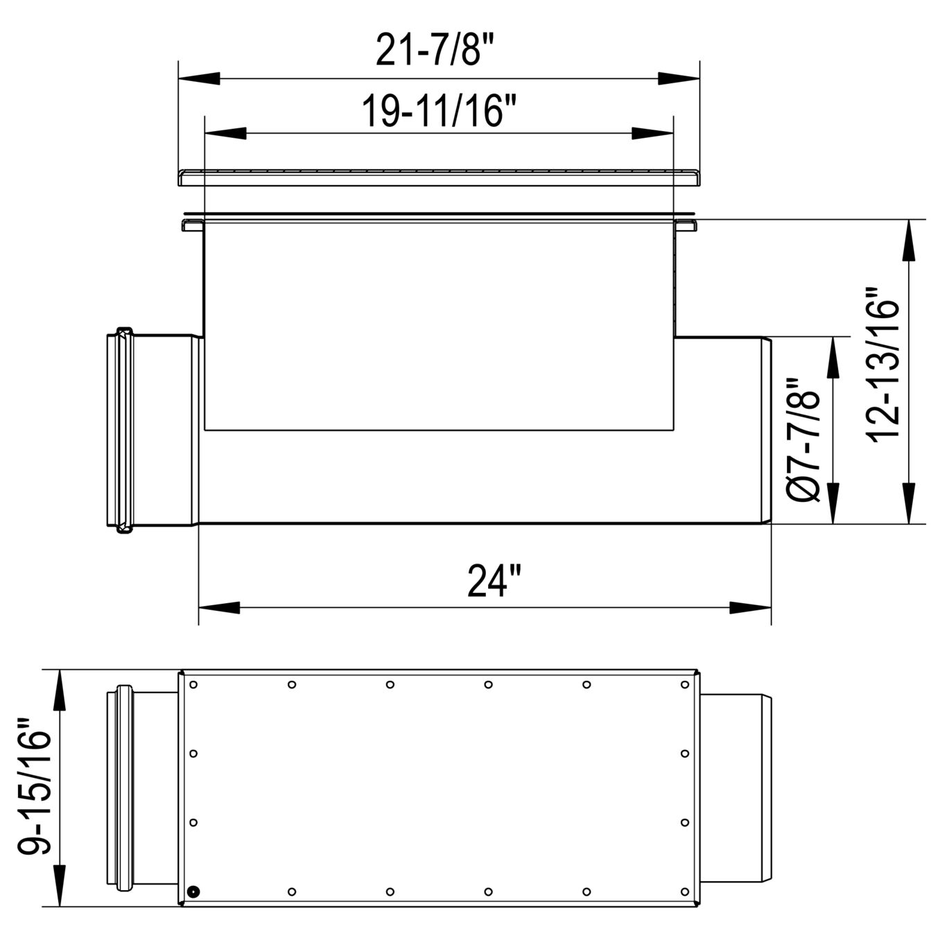 PIPE WITH ACCESS - (840.000.200 S) - BLÜCHER